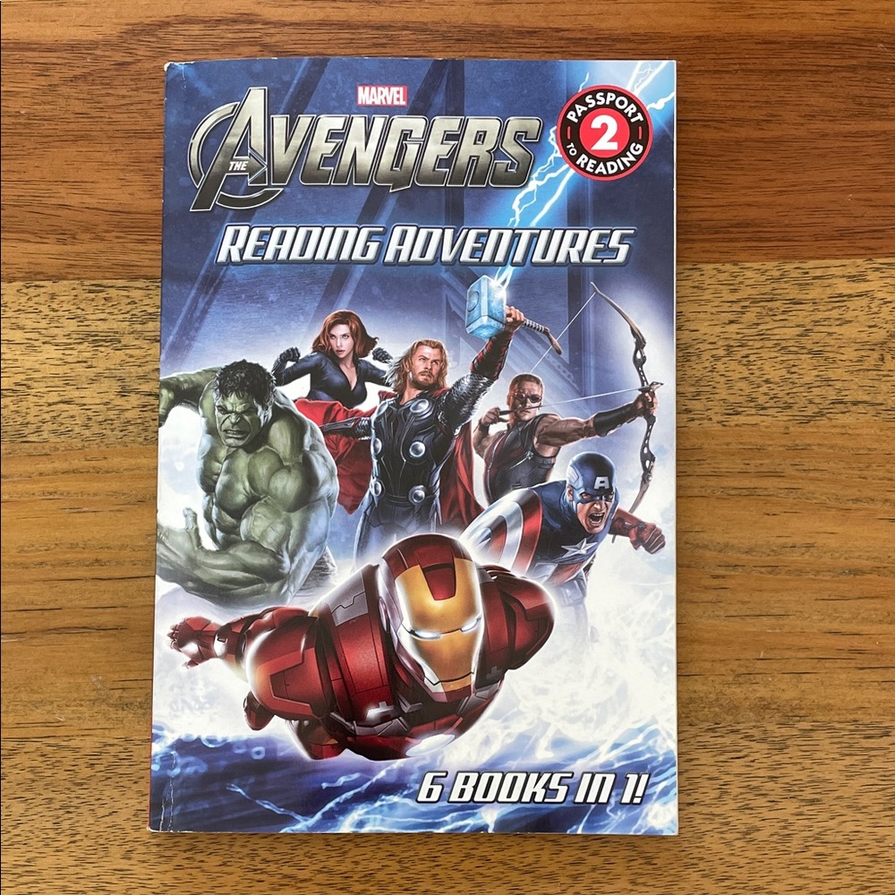 Marvel Avengers Reading Adventures Book